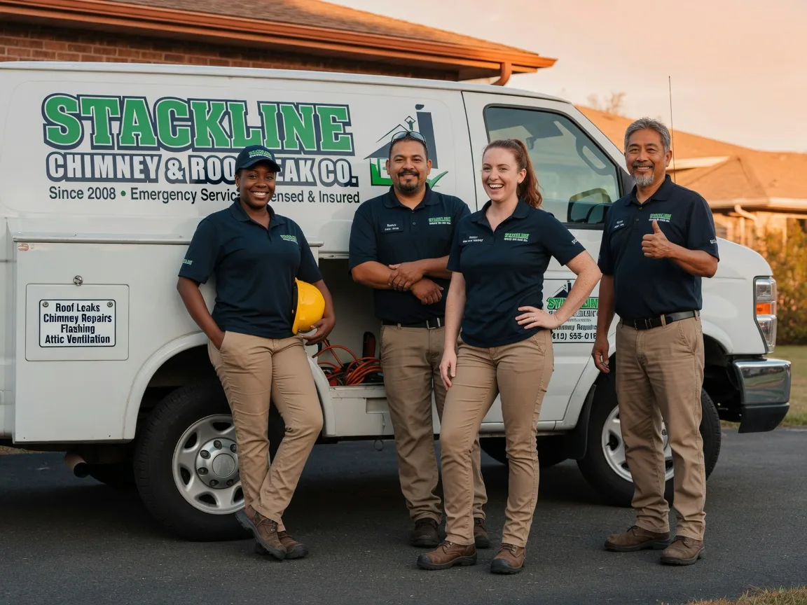 Chimney flashing repair company in Sultana, CA